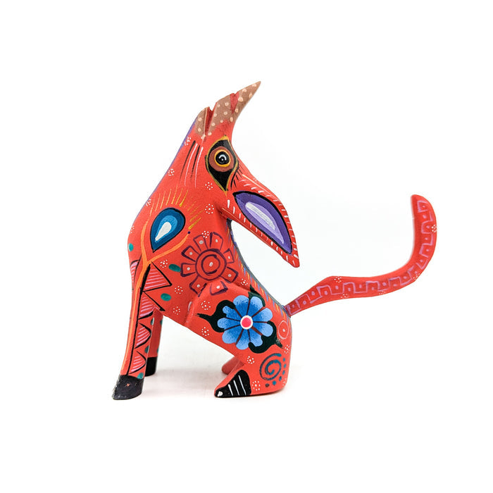 Red Howling Coyote