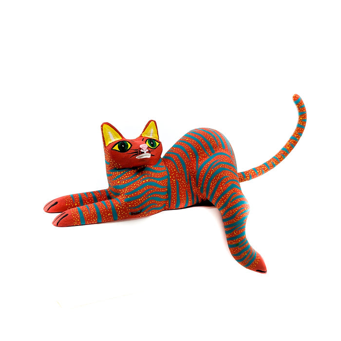 Red Reclining Cat