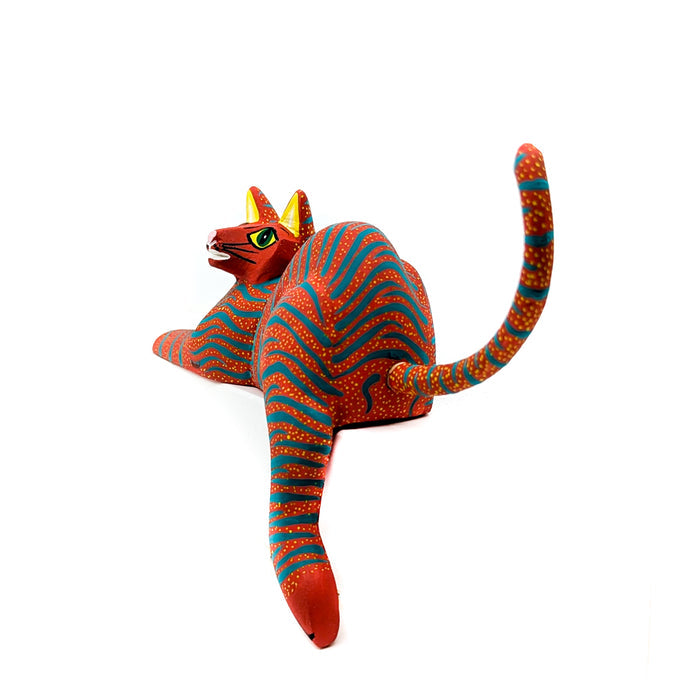 Red Reclining Cat
