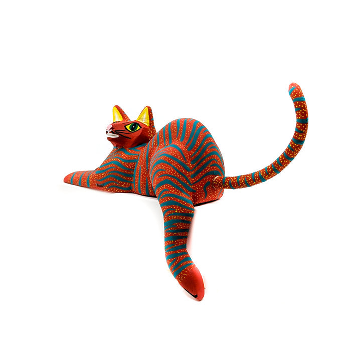 Red Reclining Cat
