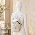 linen backpack