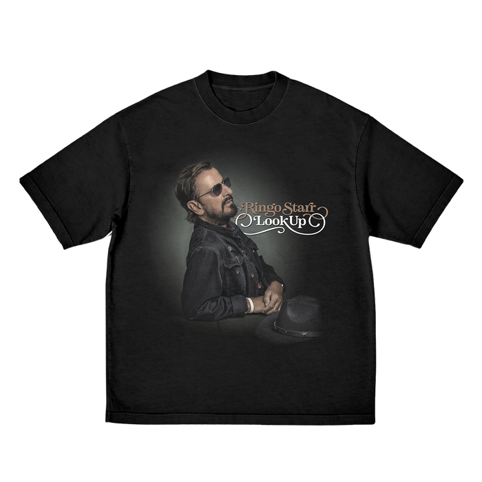 Ringo Starr Look Up Black T-Shirt