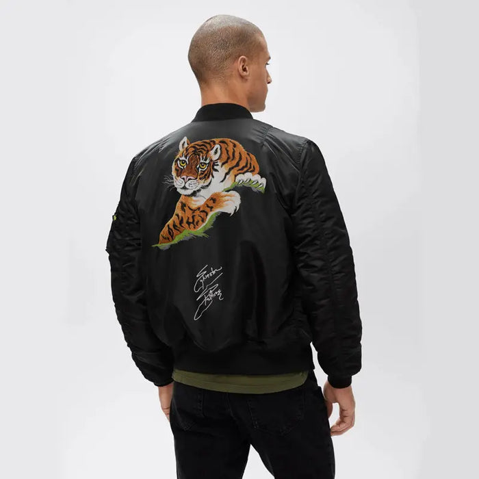 Rocky Tiger Jacket Official Signed Bomber Tiger-Universe