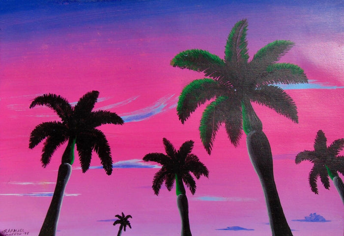Royal Palms Print