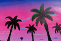 Royal Palms Print