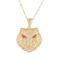 RUBY TIGER NECKLACE