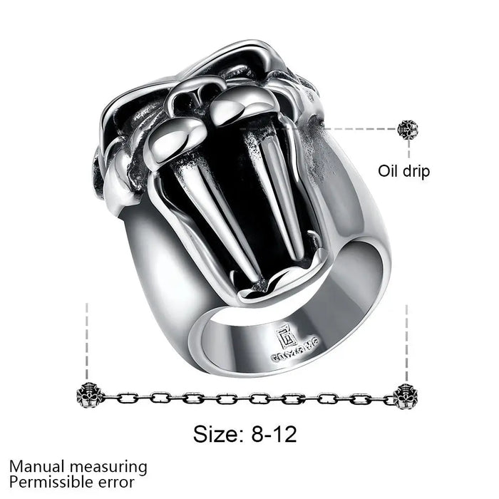 SABER TOOTH TIGER RING