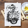 SABER TOOTH TIGER SKULL TATTOO Tiger-Universe
