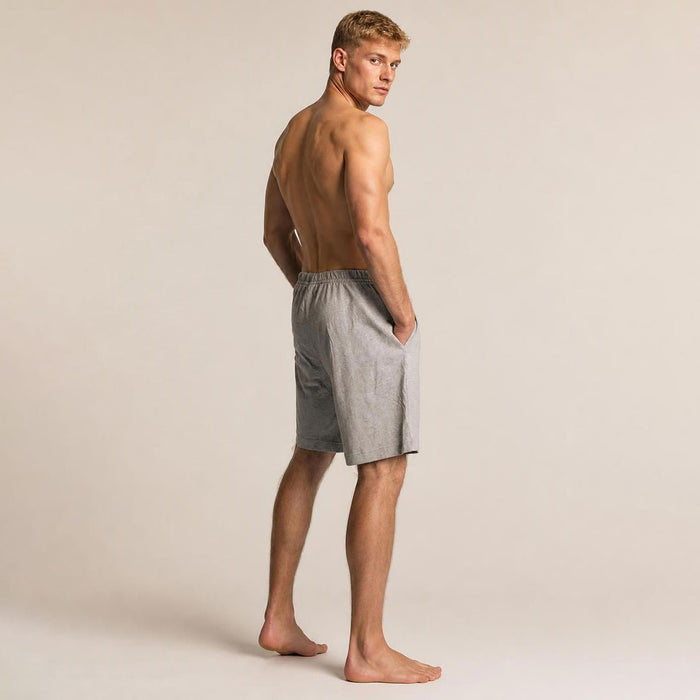 roomy organic cotton lounge shorts