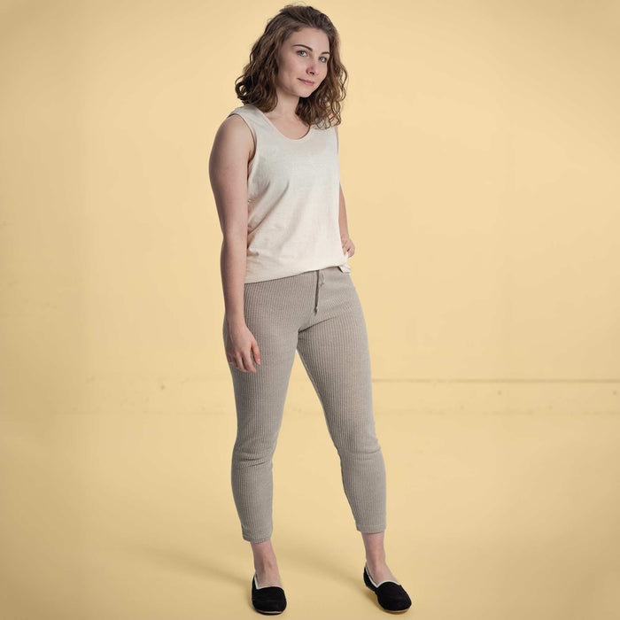 organic linen leggings