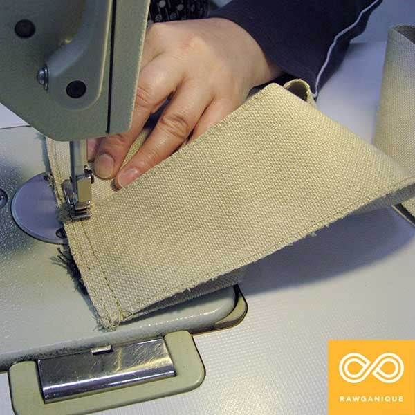 SANTA FE 100% Organic Linen Shoulder Organizer Bag (6.5”x8.5”x3”) (99.7% Biodegradable)