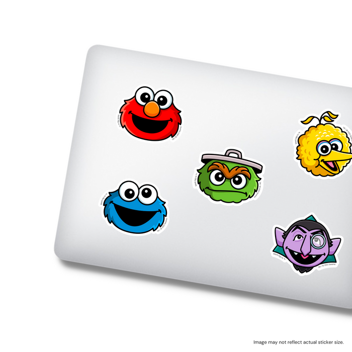 Sesame Street® Count von Count Waterproof Sticker