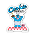 Sesame Street® Waterproof Sticker - Cookie Monster Om! Nom!