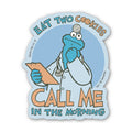 Sesame Street® Waterproof Sticker - Dr. Cookie Monster