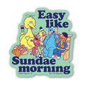 Sesame Street® Waterproof Sticker - Easy Like Sundae Morning