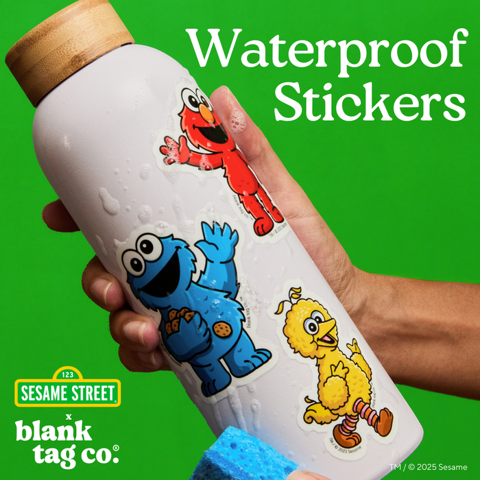 Sesame Street® Waterproof Sticker - Hot Trash Summer