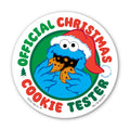 Sesame Street® Waterproof Sticker - Official Christmas Cookie Tester