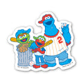 Sesame Street® Waterproof Sticker - Sesame Street Baseball Team
