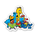Sesame Street® Waterproof Sticker - Sesame Street Group Reading