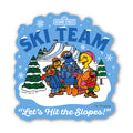 Sesame Street® Waterproof Sticker - Sesame Street Ski Team