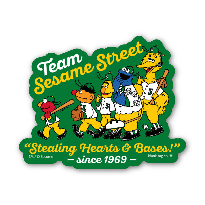 Sesame Street® Waterproof Sticker - Team Sesame Street