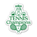 Sesame Street® Waterproof Sticker - Tennis Champions