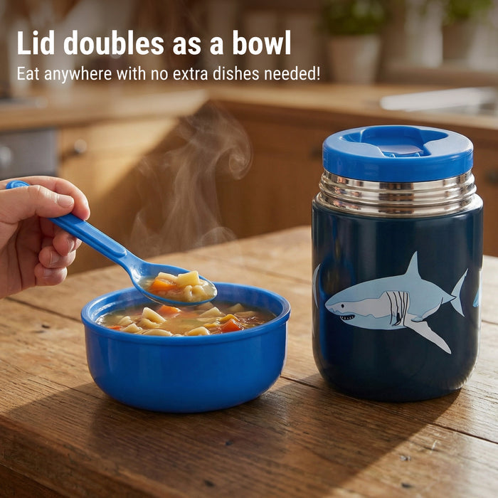 Sharks Insulated Food Jar - 10oz