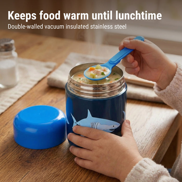 Sharks Insulated Food Jar - 10oz