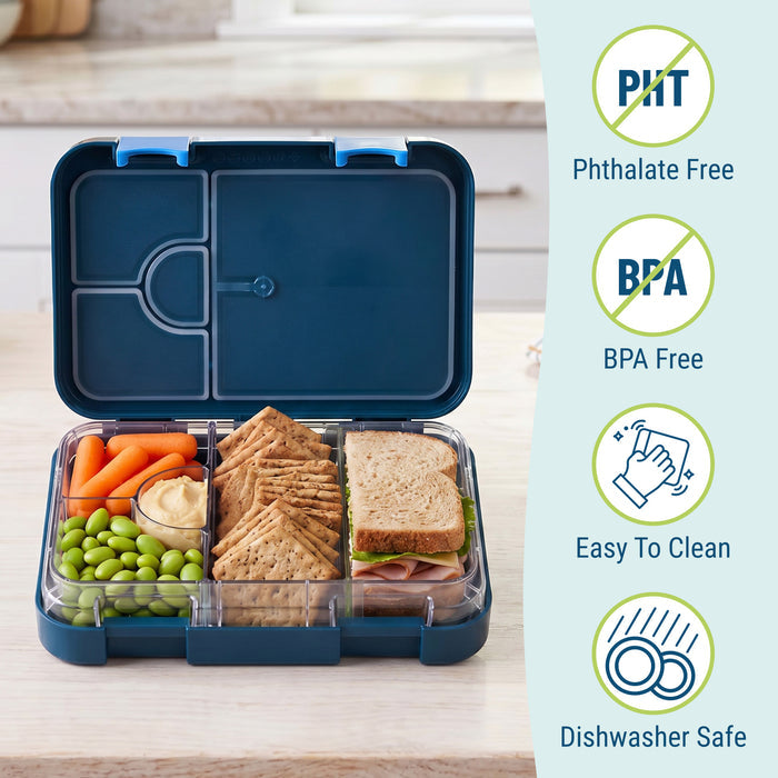 Sharks Pack & Go Bento Box