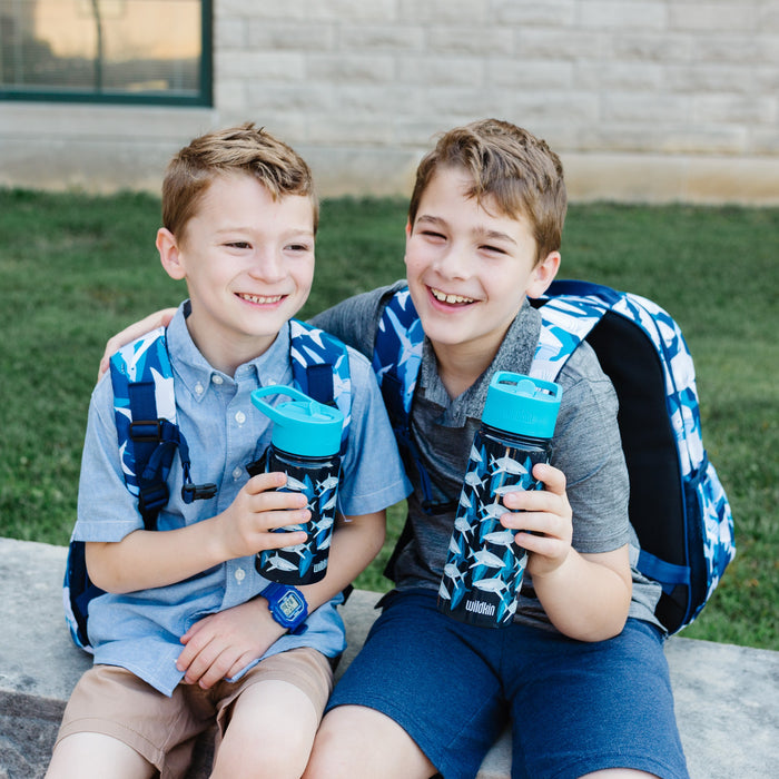 Sharks Steel Water Bottle