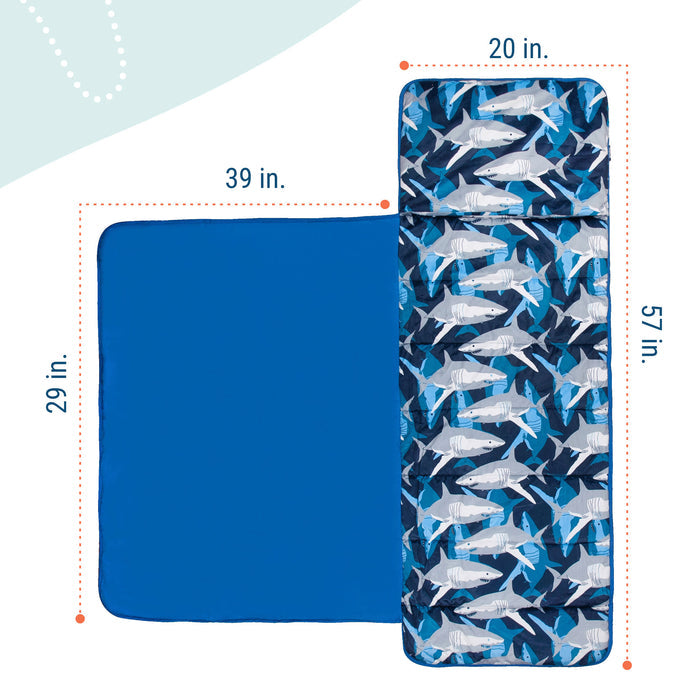 Sharks Velour Nap Mat