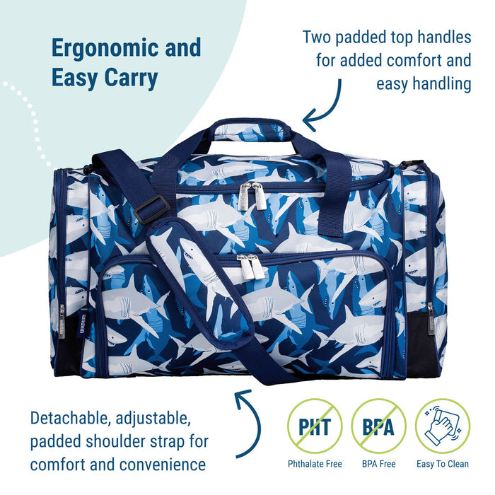 Sharks Weekender Duffel Bag