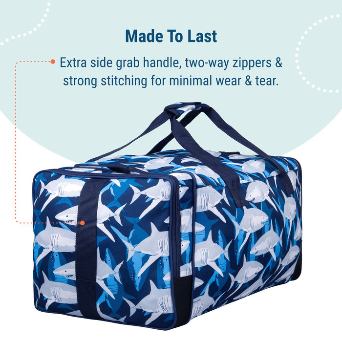Sharks Weekender Duffel Bag
