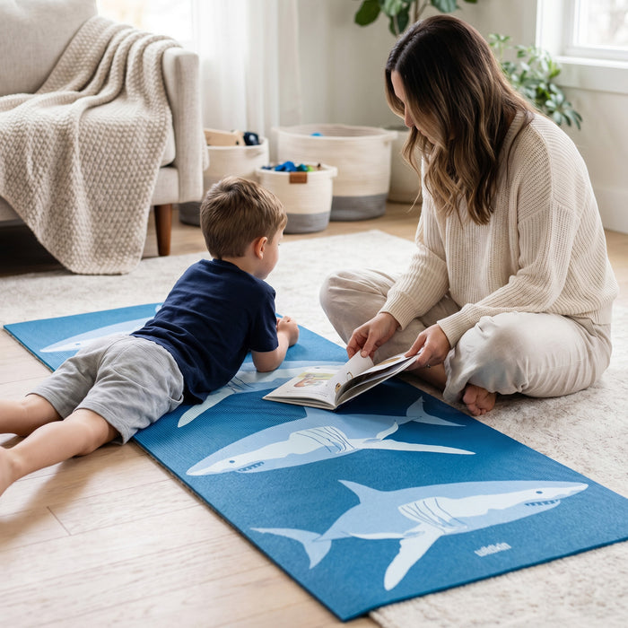 Sharks Yoga Mat