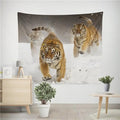 SIBERIAN TIGER FAMILY TAPESTRY Tiger-Universe