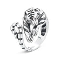 SILVER TIGER RING DESIGN FOR WOMAN Tiger-Universe