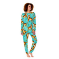 Skyblue Women's Tiger Pajamas Tiger-Universe