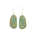 Small Turquoise Slab with Soft Brown Matrix
