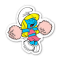 Smurfs® Waterproof Sticker - Cheerleader Smurfette