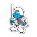 Smurfs® Waterproof Sticker - Fencing Smurf