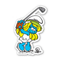 Smurfs® Waterproof Sticker - Golfing Smurfette