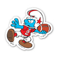 Smurfs® Waterproof Sticker - Quarterback Smurf