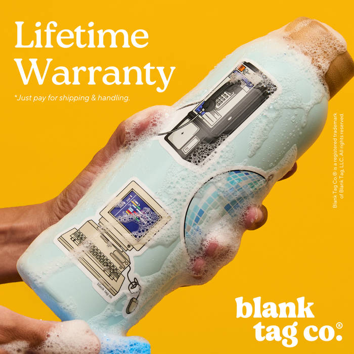 Smurfs® Waterproof Sticker - Smurf Playing Soccer