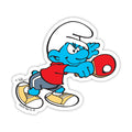 Smurfs® Waterproof Sticker - Table Tennis Smurf