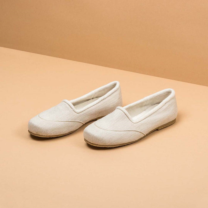 warm hemp flats