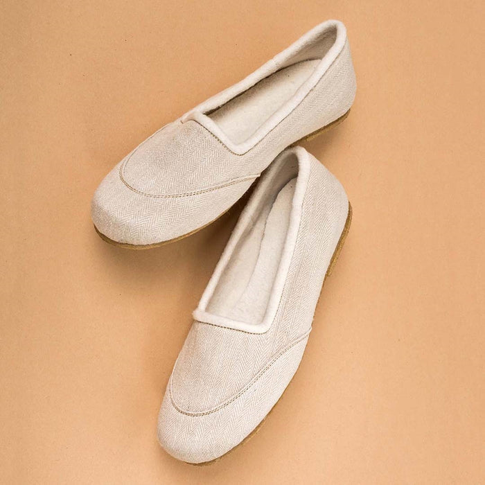 warm hemp shoes