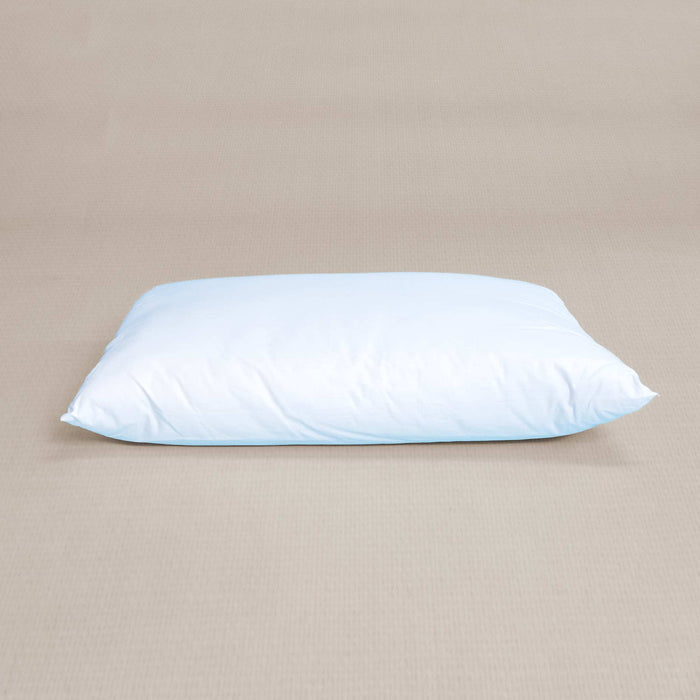 plastic-free certified organic wool pillow