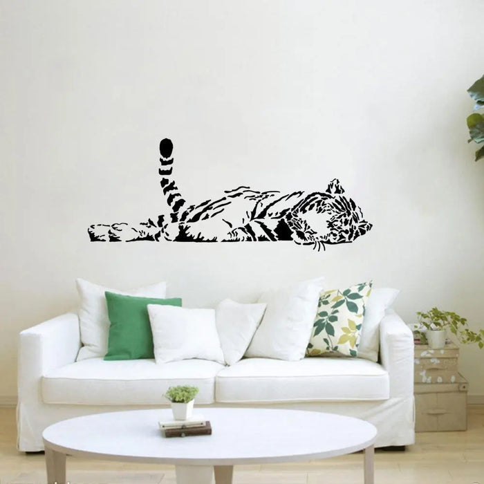 STICKER CUTE TIRED TIGER Tiger-Universe