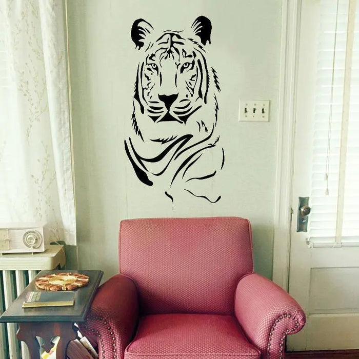 STICKER OLD WHITE TIGER Tiger-Universe