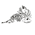 STICKER TIGER LYING Tiger-Universe